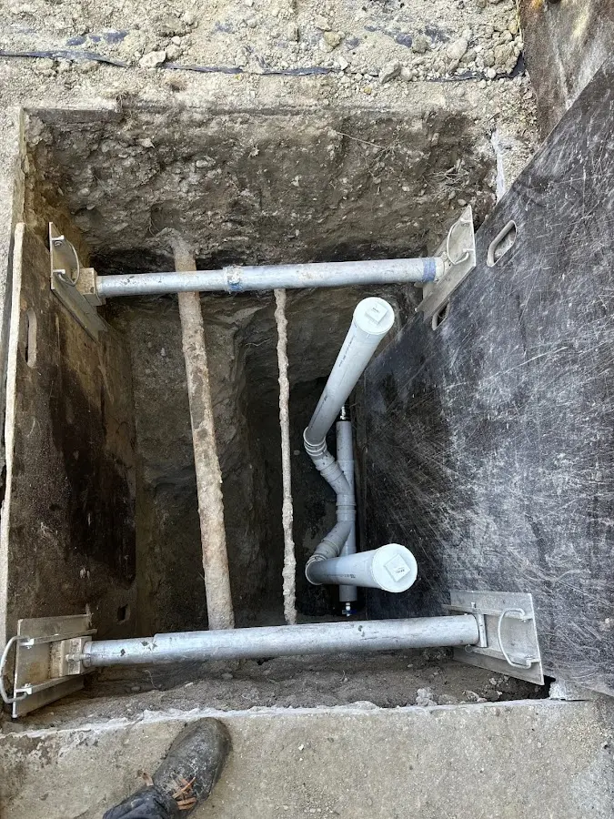 Experienced plumber completing Gas Line Repair work in Romeoville